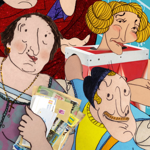 Les voisins de mes voisins sont mes voisins : affiche