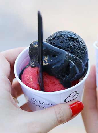 Glace Vanille Noire