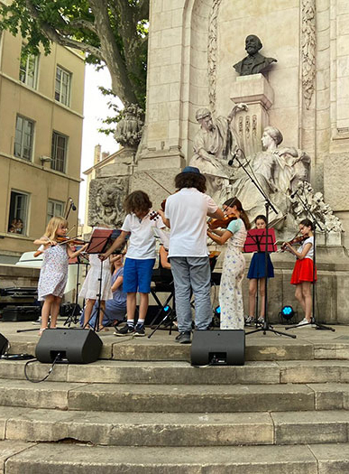 Fête de la Musique dans le 2e arrondissement de Lyon