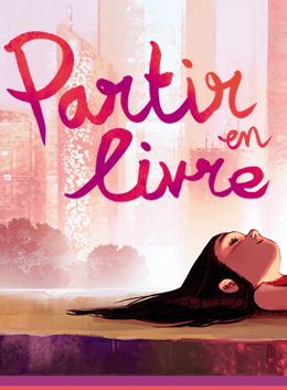 Partir en livre 2020 - affiche logo