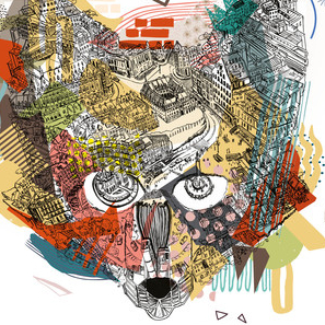 Affiche de l'exposition Au temps des Renarts