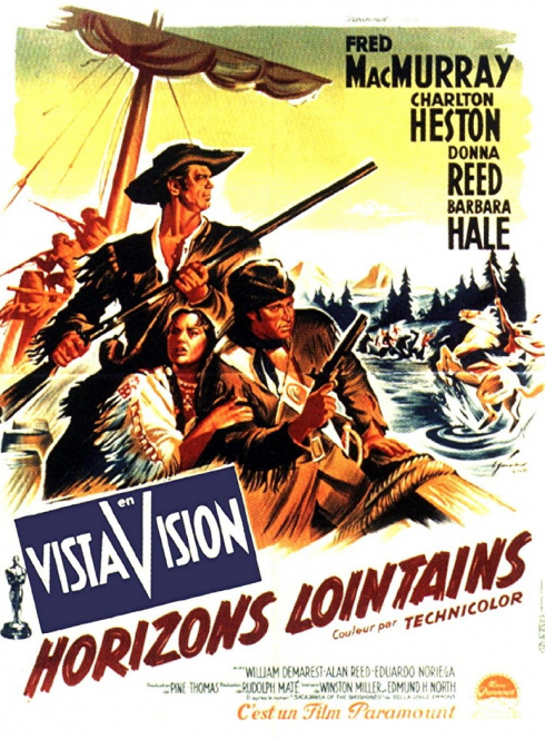 Affiche "Horizons lointains" de 1955