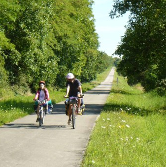 La voie verte en Bourgogne du sud