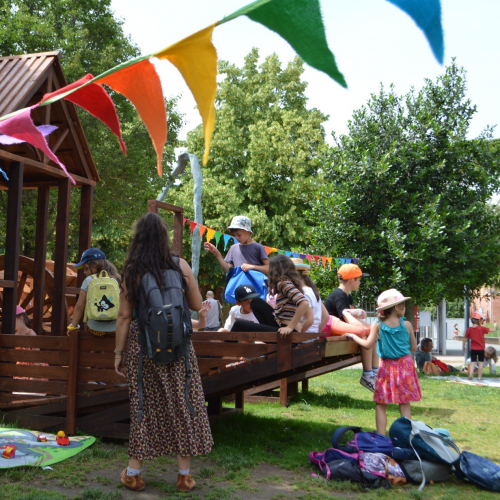 Le Nouveau Printemps : installation famille