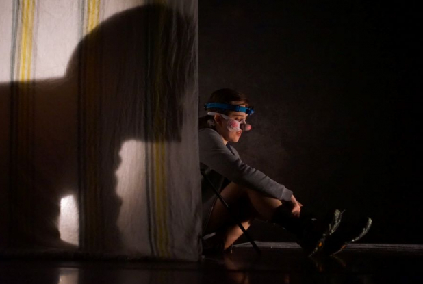 Céleste et la lune - Rideau