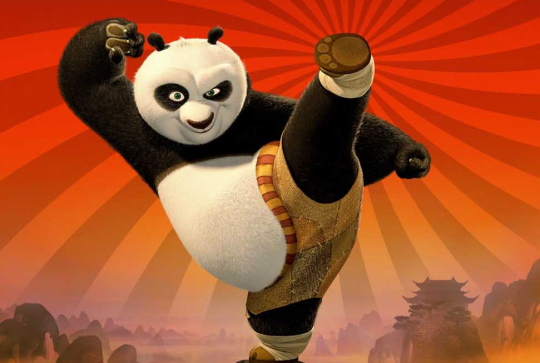 Kung Fu Panda - Affiche US