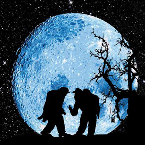 Les deux bossus et la lune