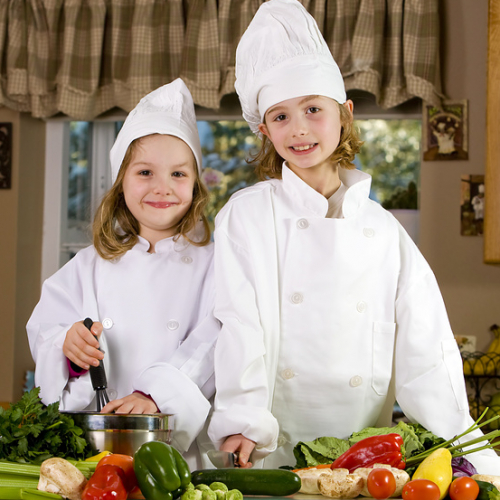 Enfants en cuisine