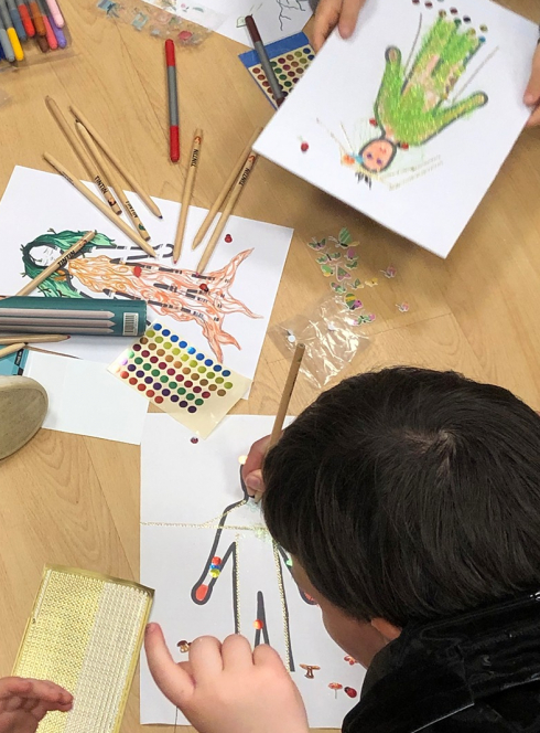 Esprit BD : atelier enfants