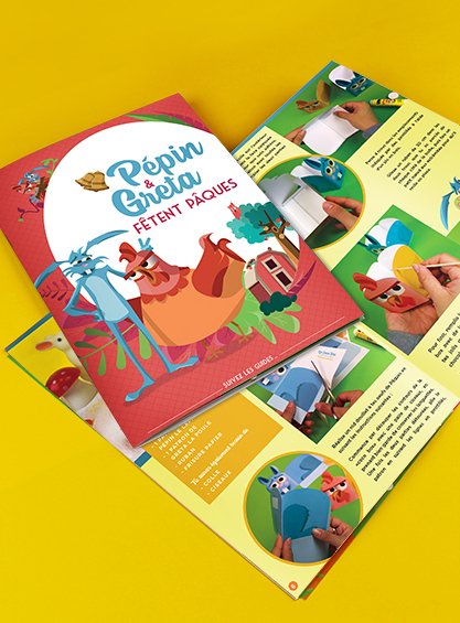 Box bricolage Pâques - Livret