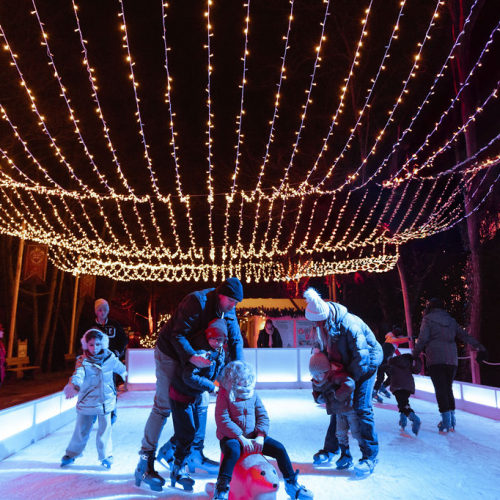 Patinoire au Bois des Lutins : Les Fééries Nocturnes 2025