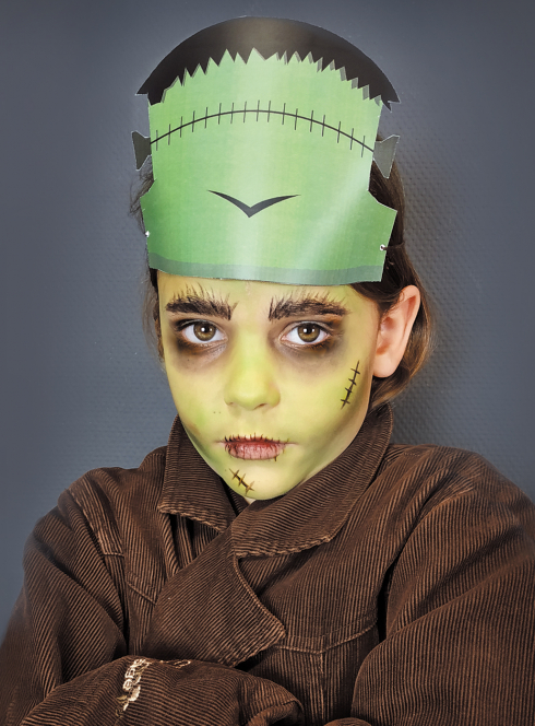 Maquillage monstre Frankenstein