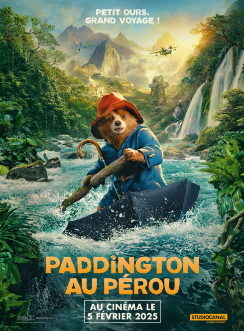 Paddington au Pérou : affiche