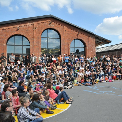 Spectacle à la Gare Saint Sauveur à Lille