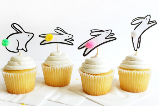 Des pics à gâteaux de saison