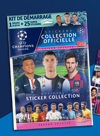 Album stickers TOPPS UEFA Champions League