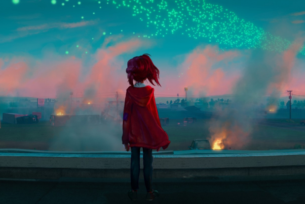 Déconnectés : de dos