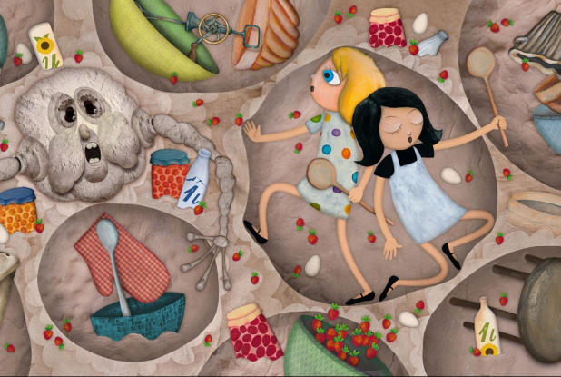 Mimi & Lisa - Les lumières de Noël : le gâteau à la vanille