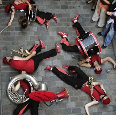 La fanfare en pétard