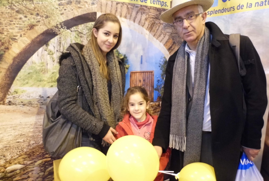 Photo famille Citizenkid - Salon mondial du Tourisme