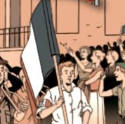 Affiche expo "Objets en scène, Scènes d'Histoire"