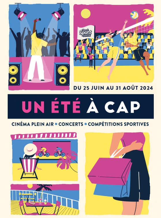 Un été à CAP3000 : Affiche 2024