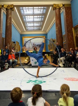 Un spectacle de cirque en famille