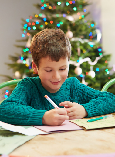 Une jolie carte à fabriquer pour le Père Noël