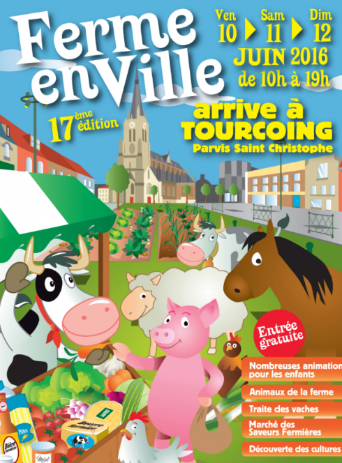 Ferme en Ville à Tourcoing 2016