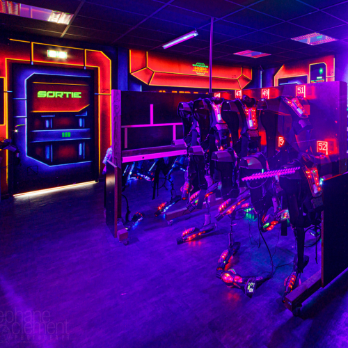 Breizh Arena Laser Game - salle d'équipement