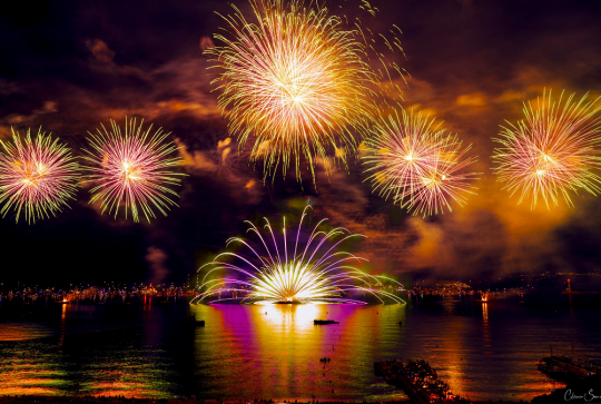 Festival d’Art Pyrotechnique à Cannes : Feu d'artifice