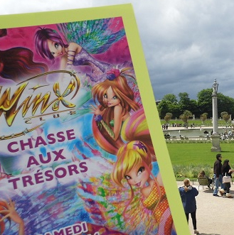 Chasse au trésor Winx à Paris