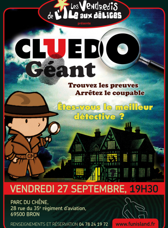 Cluedo géant - Fun island