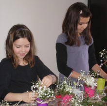 Les fleuristes en herbe