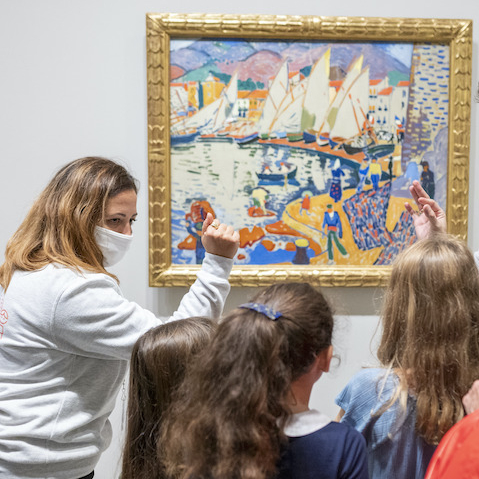 Atelier "Paysages pas sages" à la Fondation Louis Vuitton