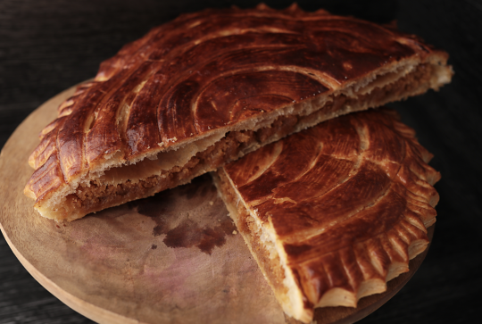 Galette des rois caramel