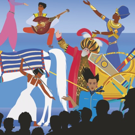 Le Pharaon, le Sauvage et la Maîtresse des Roses : affiche