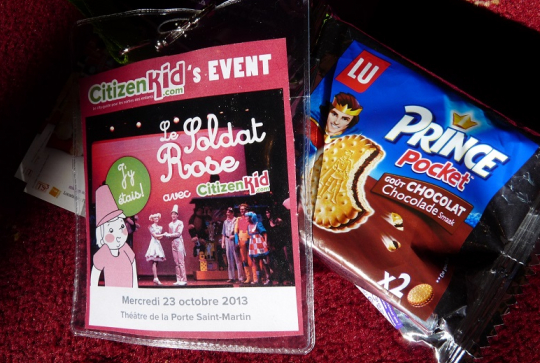 Goûter avec le Soldat Rose