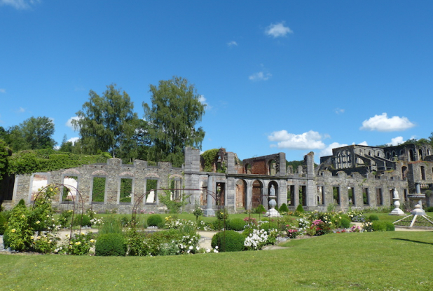 Abbaye de Villers : vue extérieure