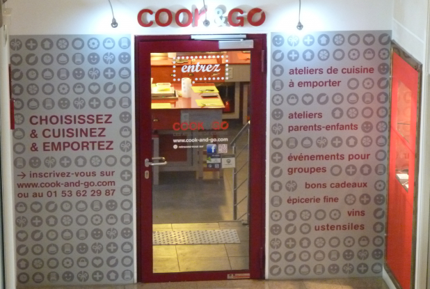 Entrée Cook and Go Paris 14e