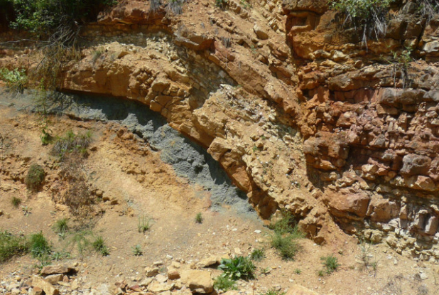 Musée Fossilea - faille à observer