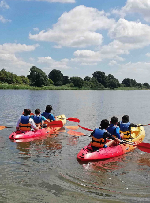 Quai Vert : canoë enfants