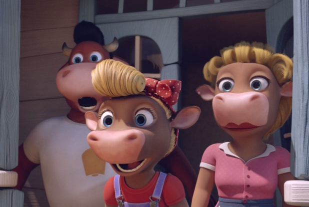 La Colline aux gâteaux : Klara la petite vache et sa famille