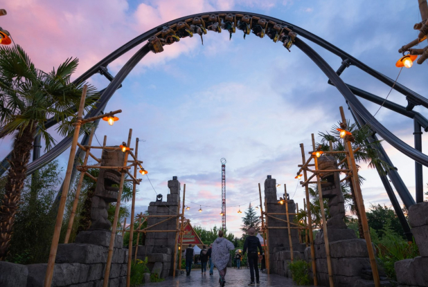 Attractions du Parc Walibi à Noël