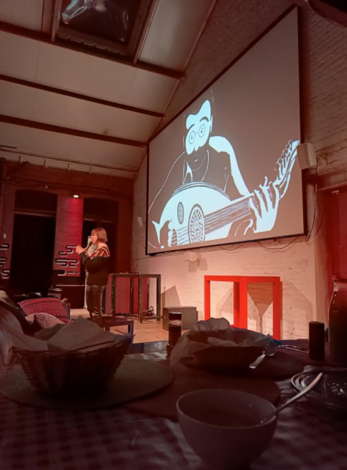 Ciné Soupe : Une projection de cinéma avec des bols de soupe