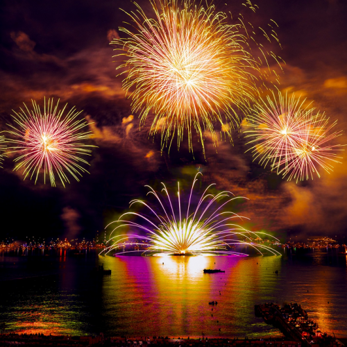 Festival d’Art Pyrotechnique à Cannes : Feu d'artifice