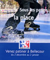 Patinoire plein air, place Bellecour