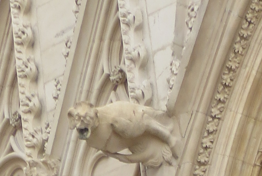 Chasse aux oeufs Vieux Lyon 2014 20 avril Cathédrale St Jean