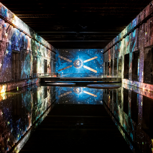 Expo Destination Cosmos : l'ultime défi : satellite