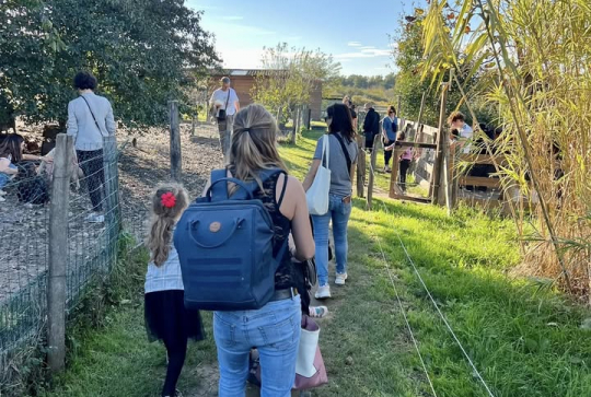 Au pré de Justin - entrée